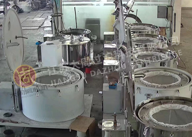 客戶訂購的吊袋離心機訂單，都必須被認真生產，嚴格質檢